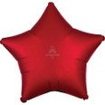 19" Satin Luxe™ Sangria Star