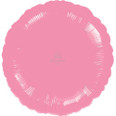 18" Metallic Pink Circle -Circle Foil Balloon