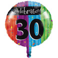 Celebrate 30 Birthday Balloon