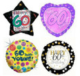 60th Birthday Designer's Choice Balloon Bouquet