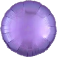 18" PEARL LAVENDER DECORATOR ROUND