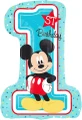28" Disney Mickey Mouse 1st Birthday Balloon
