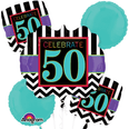 Birthday Celebration 50 Bouquet Of Balloons