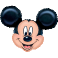 Giant Size Mickey Mouse Head