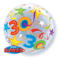 22" 30 Brilliant Stars Bubble Balloon