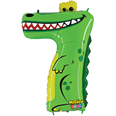 Number 7 Crocodile Mighty Bright Zooloon 