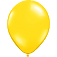 Jewel Citrine Yellow Latex Balloon