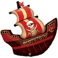 40" Pirate Ship Helium Shape 