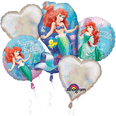 Little Mermaid Birthday Bouquet Of Balloons 