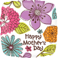 Beautiful Floral Square Mother's Day