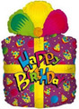 32" Happy Birthday Present Foil Ballon