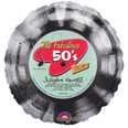 The fabulous 50s jukebox record balloon
