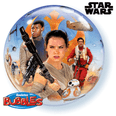22" Star Wars The Force Awakens Bubble Balloon 