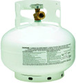 11 lbs (2.5 Gallon) Manchester Low Profile Propane Cylinder