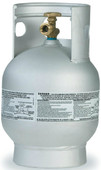 20 lbs (5 Gallon) Manchester  Aluminum Propane Cylinder with OPD