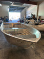 2024 16' Marlon Aluminum Utility boat with flat deck included (in stock )