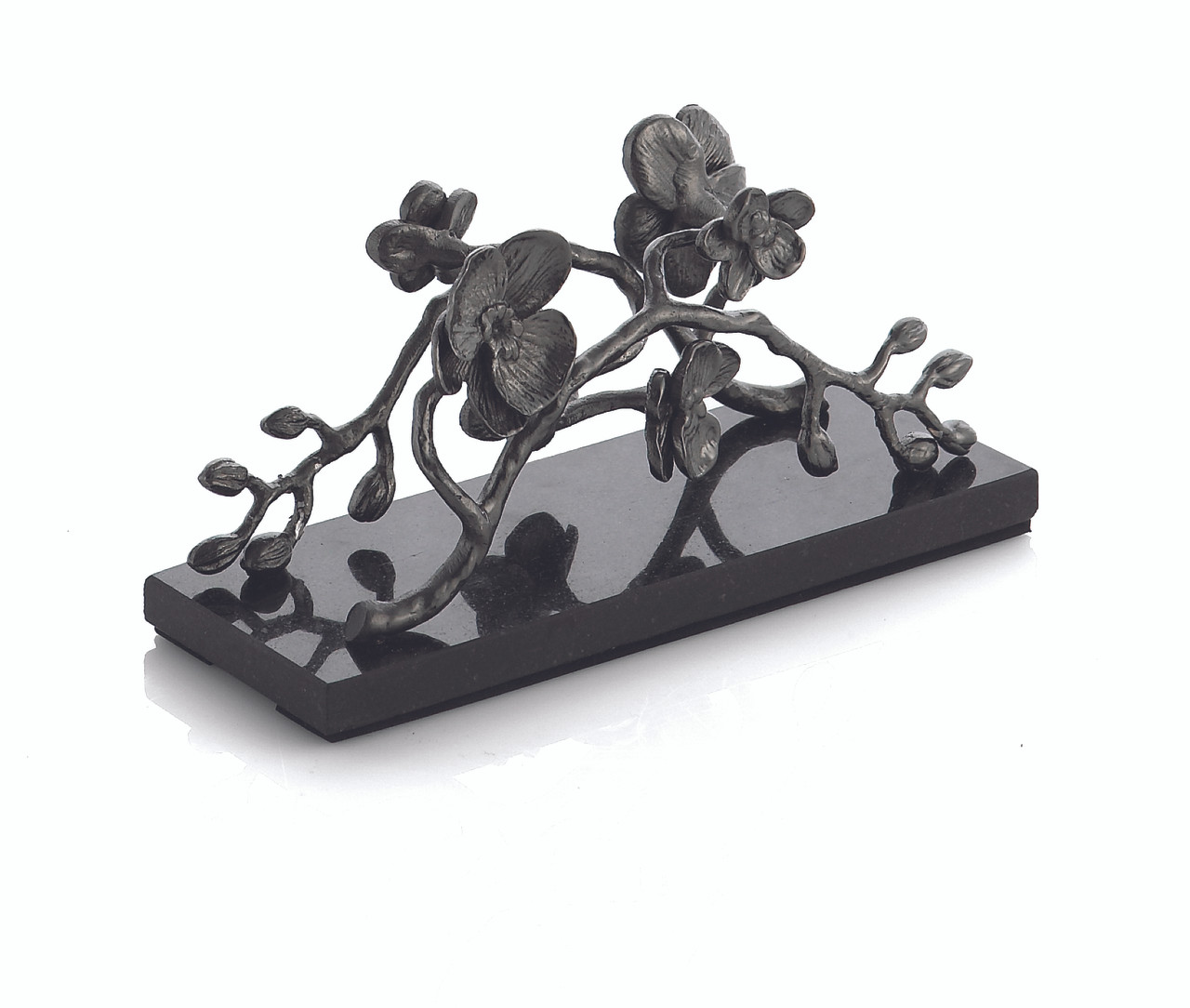 michael aram black orchid napkin holder