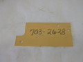 Cub Cadet 2130 2135 2150 2155 2160 2165 2185 GT25550 GT2186 Fender Reinforce Plate 703-2628-4021 (2b-boxA)