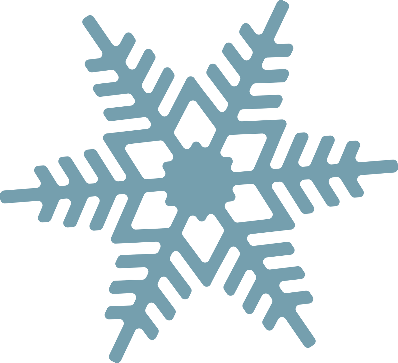 Download Snowflake #26 SVG Cut File - Snap Click Supply Co.