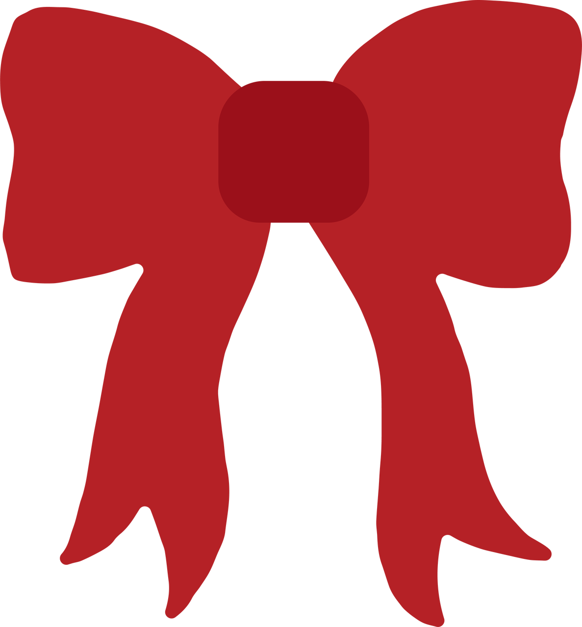 Christmas Bow SVG Cut File - Snap Click Supply Co.