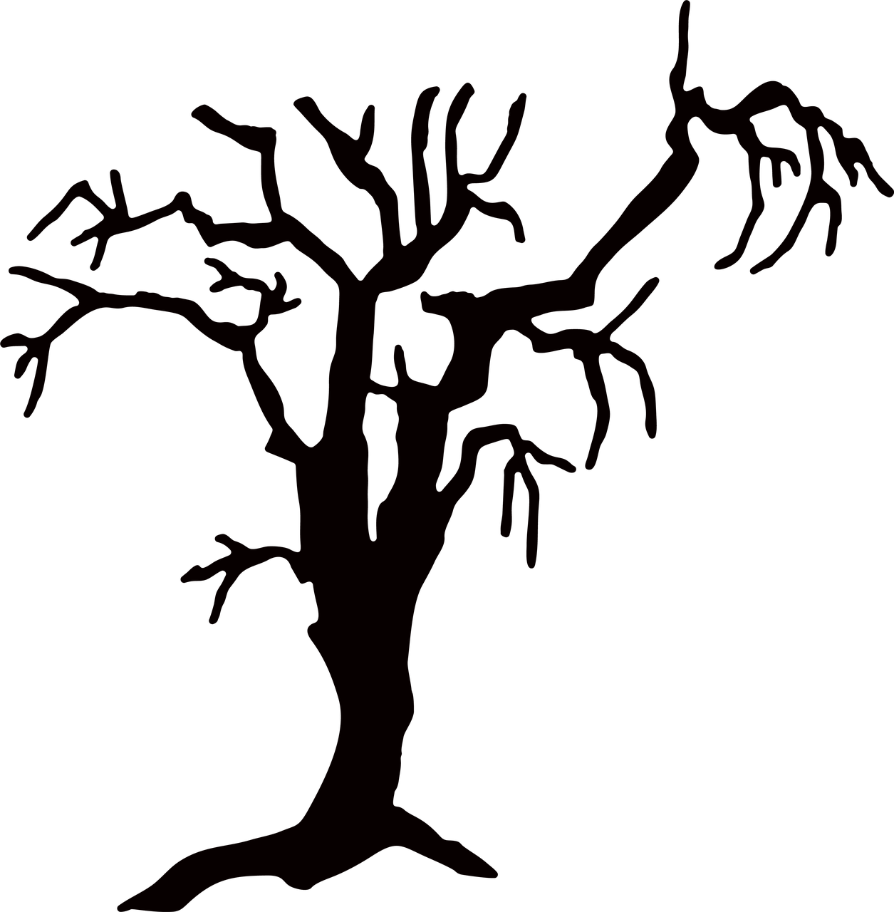 Download Haunted Tree SVG Cut File - Snap Click Supply Co.