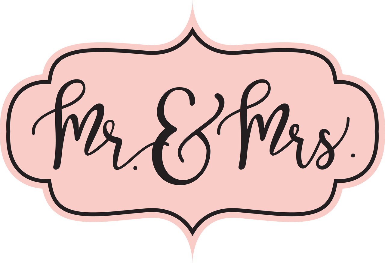 Mr. & Mrs. SVG Cut File Snap Click Supply Co.