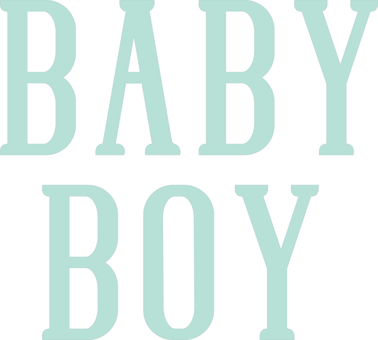 Download Baby Boy #3 SVG Cut File - Snap Click Supply Co.
