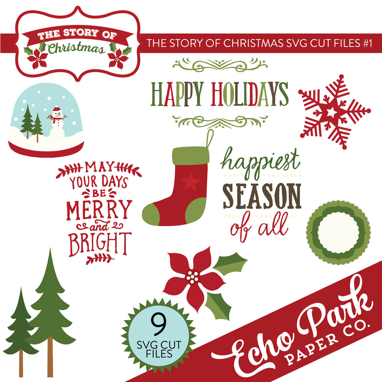 Download The Story of Christmas SVG Cut Files #1 - Snap Click ...