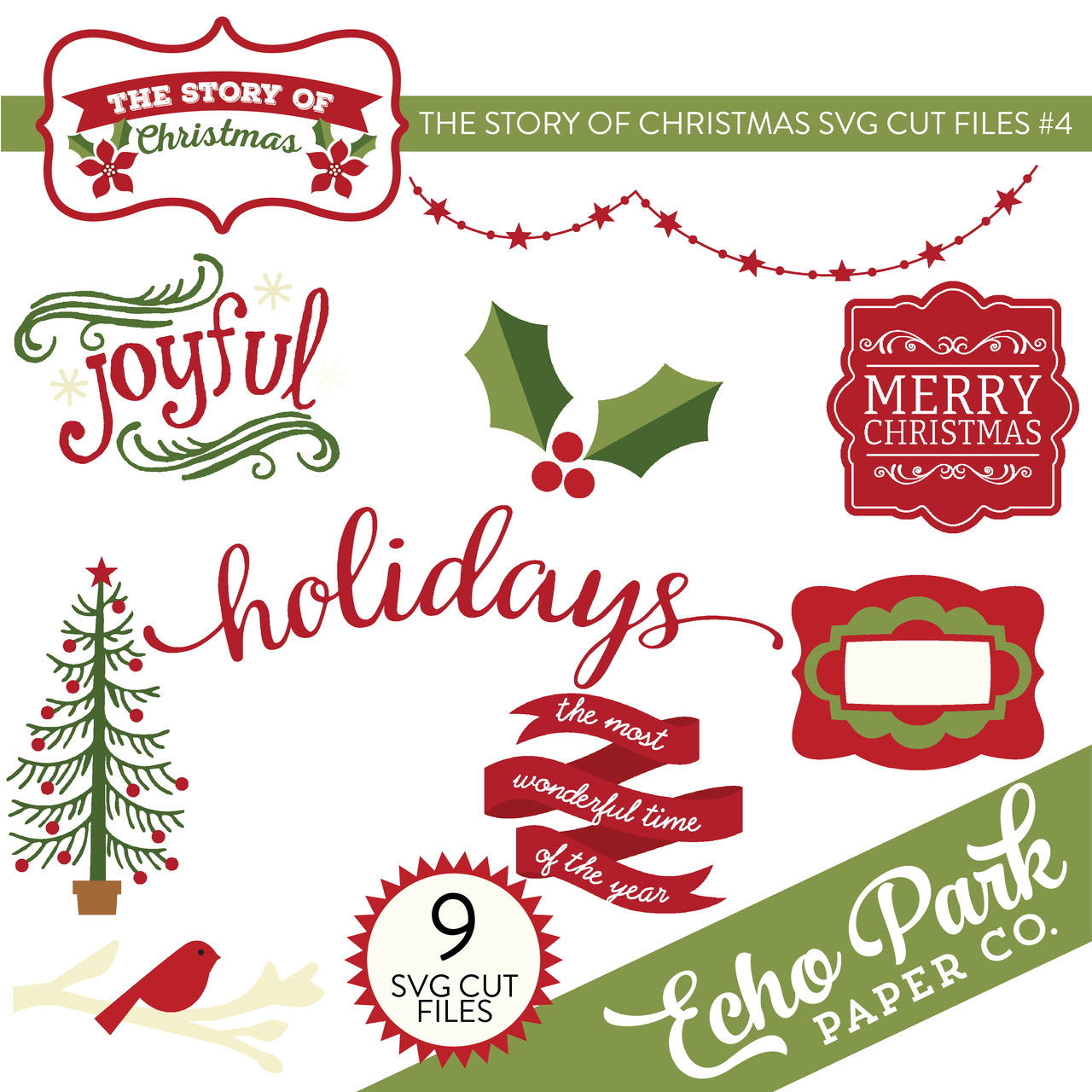 Download The Story of Christmas SVG Cut Files #4 - Snap Click ...