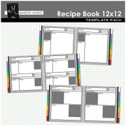 recipe book templates 8 5x11 snap click supply co