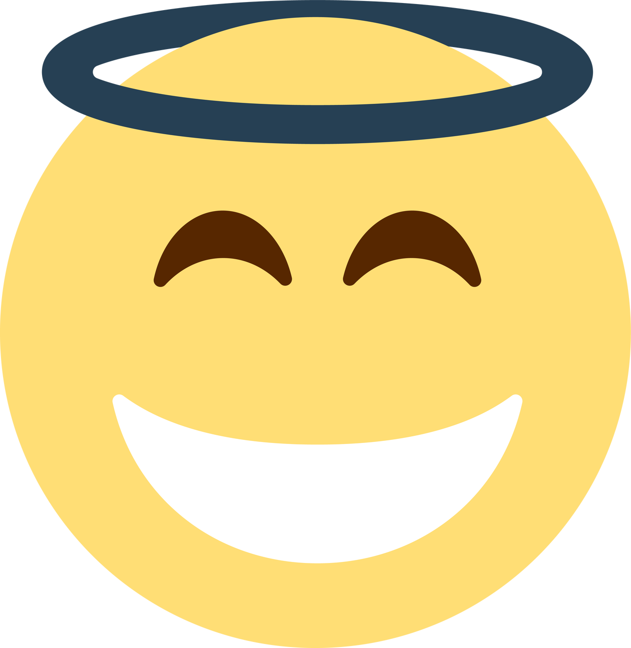 Download Angel Emoji SVG Cut File - Snap Click Supply Co.