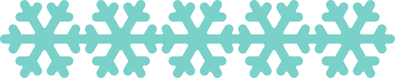 Download Snowflake Border SVG Cut File - Snap Click Supply Co.