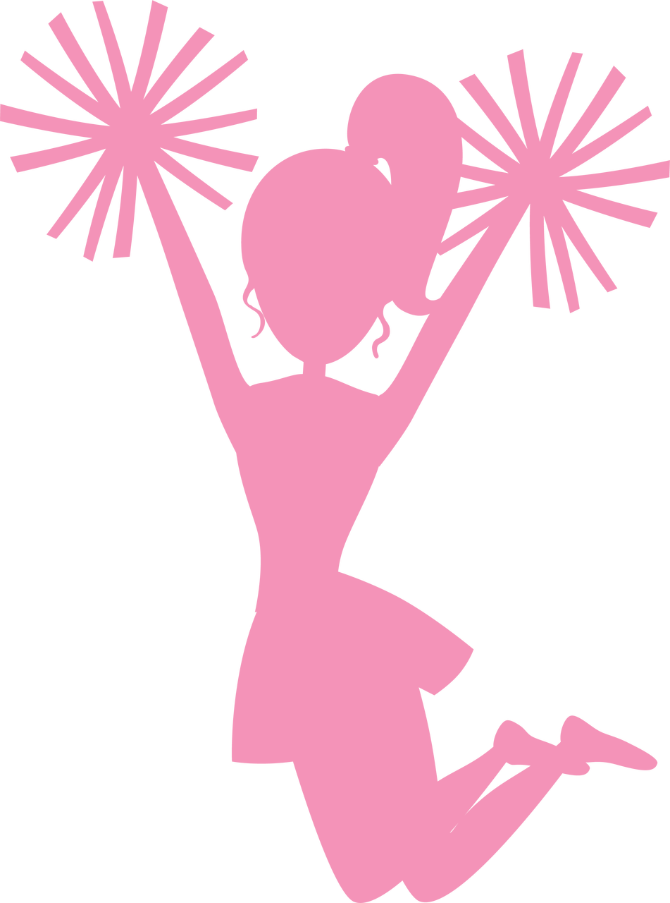 Download Cheer Silhouette #3 SVG Cut File - Snap Click Supply Co.