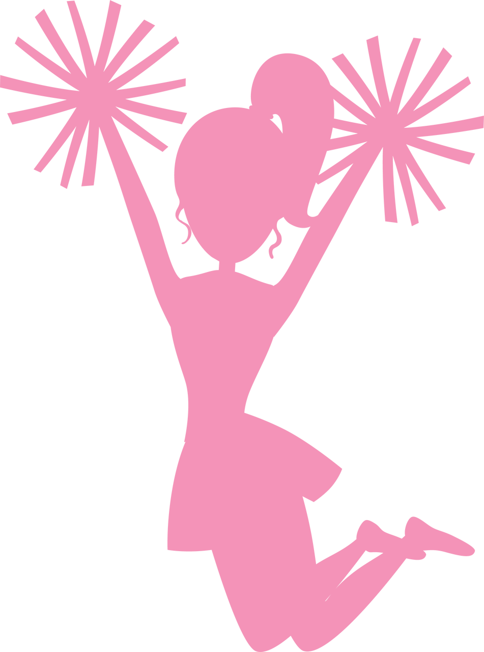 Cheerleader Silhouette Svg Free 94 Dxf Include 