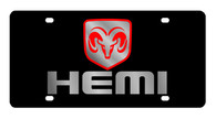 HEMI License Plate - 2407-1