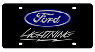 Ford Lightning License Plate - 2540-1