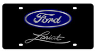 Ford Lariat License Plate - 2570-1