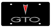Pontiac GTO License Plate - 2841-1