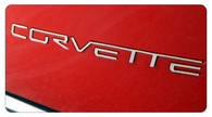 Corvette C6 Rear Bumper Letters [VHB-Very High Bond] - 4206