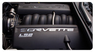 Corvette C6 Fuel Rail Letters with LS2 (Pair) - 4207
