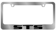 Cadillac STS License Plate Frame - 5212WO-BK