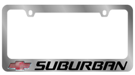Cheverolet Suburban License Plate Frame - 5315LW-BK
