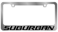 Cheverolet Suburban License Plate Frame - 5315WO-BK