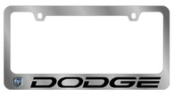 Dodge License Plate Frame - 5403LW-BK