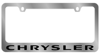 Chrysler License Plate Frame - 5415WO-BK