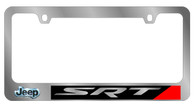 Jeep SRT License Plate Frame - 5418LW-SRT