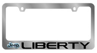 Jeep Liberty License Plate Frame - 5419LW-BK