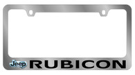 Jeep Rubicon License Plate Frame - 5440LW-BK