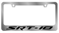 Dodge SRT-10 License Plate Frame - 5459WO-BK