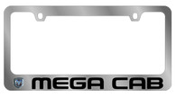 Dodge Mega Cab License Plate Frame - 5468LW-BK